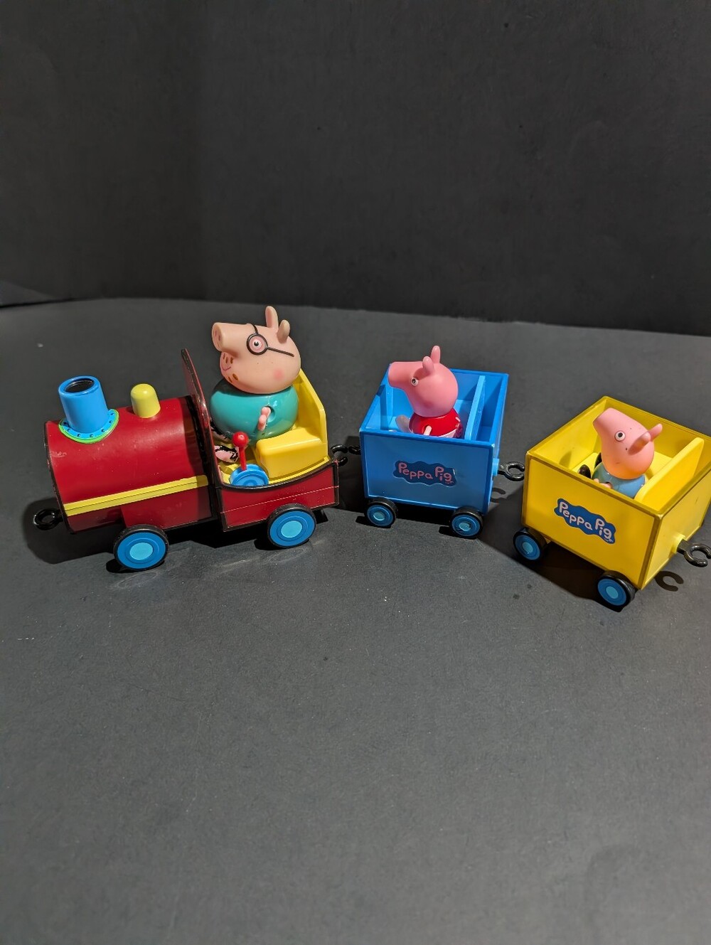 Peppa Pig On Grandpa Pig's Train Playset Sounds & Music Peppa George Father
